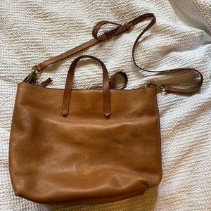 Madewell Genuine Leather Messenger Bag